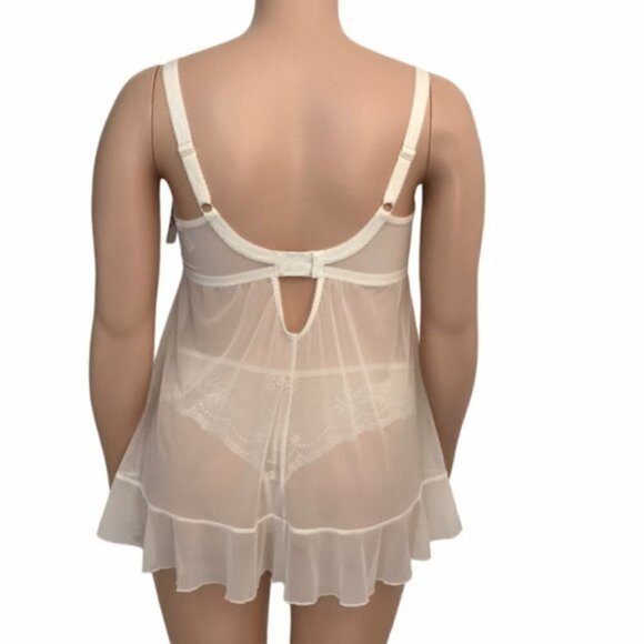 Elomi Maria Underwire Babydoll Chemise Lingerie UK 38FF US 38H EL8501 - Picture 4 of 15